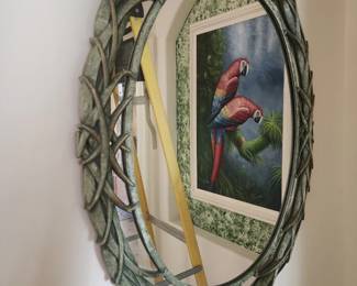 Vintage wall mirror