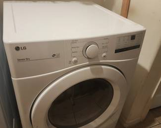 LG matching washer and dryer set