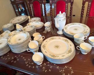 Wedgwood china service for 12