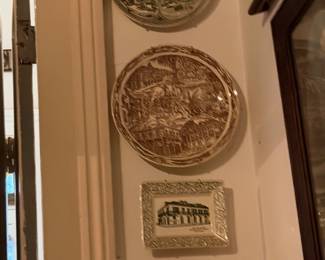 New Orleans commemorative plates
