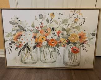 floral wall art