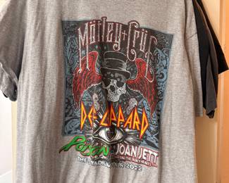 Motley Crue x Def Leppard t shirt