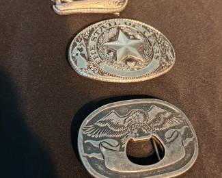 Texas and bottle opener belt buckle