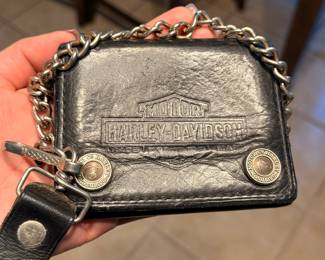 Harley Davidson wallet with chain