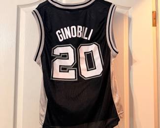 Manu Ginobili San Antonio Spurs Jersey M