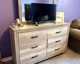 Large modern dresser with mirror