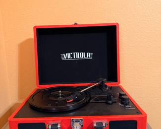 Victrola Journey - Bluetooth Suitcase Record Player - Red