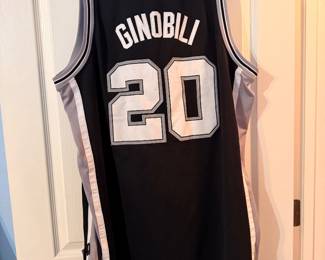 Manu Ginobili San Antonio Spurs Jersey XL