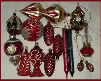 Vintage Christmas Ornaments