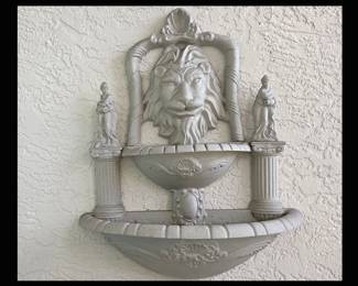 Lion Wall Fountain