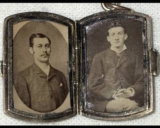 Photos inside Antique Locket