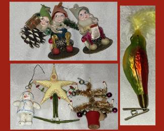 Vintage Christmas Ornaments