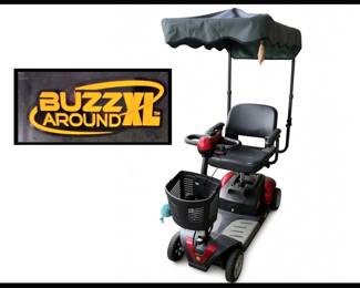 Buzzaround XL Scooter with Canopy, Running