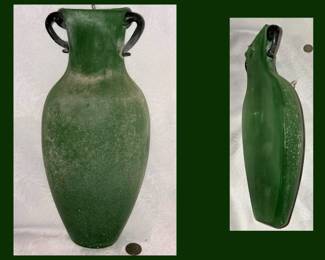 Glass Vase Wall Pocket