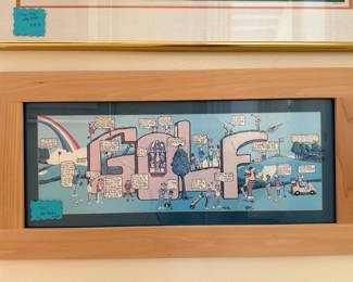 "Golf" by Peter Mulcahy, as is