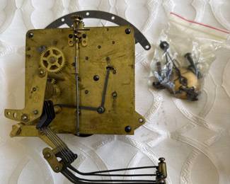 Vintage Seth Thomas No. 124 Westminster Clock Movement – Parts / Repair