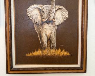 "Elephant" signed Cooper