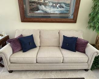 Linen Sofa