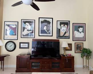 Framed Wall Art by Artist Patrick Nagel