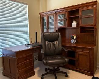 Executive Office Desk, Chair