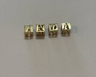 14K Gold Charms