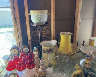 Great antique glass/china