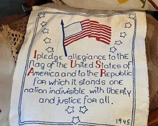 Handmade sampler