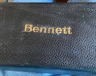 Bennett typewriter