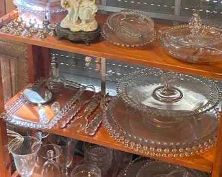 Candlewick crystal, every piece made