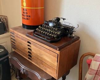 Antique typewriter