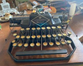 Antique typewriter