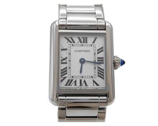 Cartier Tank Must WSTA0051 Quartz Womens Watch with Box