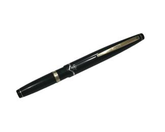 Vintage Sailor Black Fountain Pen with 21K Gold Nib