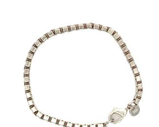 Tiffany Co. Venetian Link 925 Sterling Silver Bracelet
