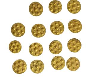 Ancient Gold Disks Greek Phoenician Artifacts