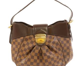 Louis Vuitton Damier Ebene Sistina MM Bag