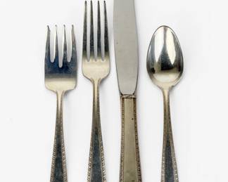(52pc) Westmorland "Lady Hilton" Sterling Flatware Set