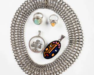 (5) Pieces of Sterling Jewelry