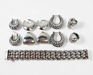 Group of Sterling Jewelry