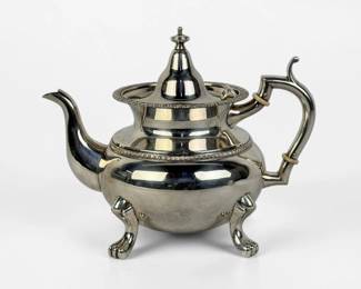 Chinese .950 Silver Teapot