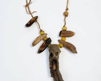 Native American Handmade Rabbit Foot Necklace