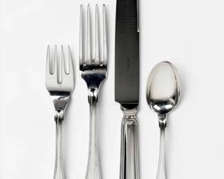 (17pc) Buccellati "Milano" Sterling Flatware Set