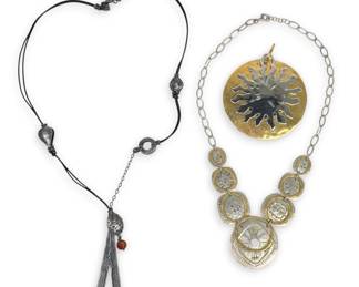 (3) Artisan Sterling Jewelry Works