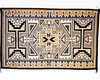 Navajo Teec Nos Pos Pattern Weaving / Rug