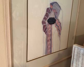 #70 - $60 - Native American women print