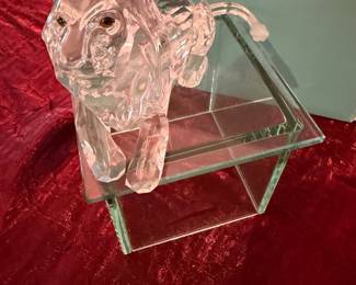#150 - $70 - Swarovski Reclining lion 1995