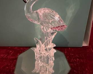#174 - $70 - Swarovski Flamingo with pink bill