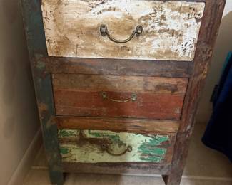 #28 - $90 - Night chest rustic 22x17x31