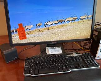 #87 - $80 - Dell computer set up 8 pieces