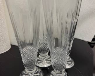 #71B $ 200 - Waterford Pilsner set 4 crystal glasses